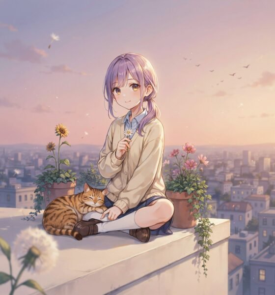 cute anime wallpaper