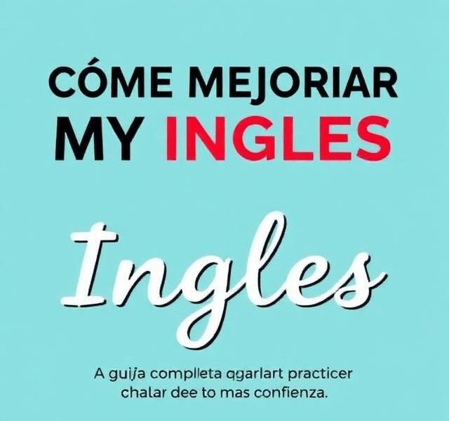 Cómo mejorar mi inglés