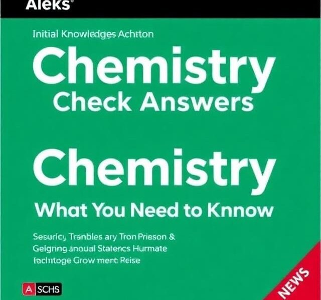 aleks initial knowledge check answers chemistry