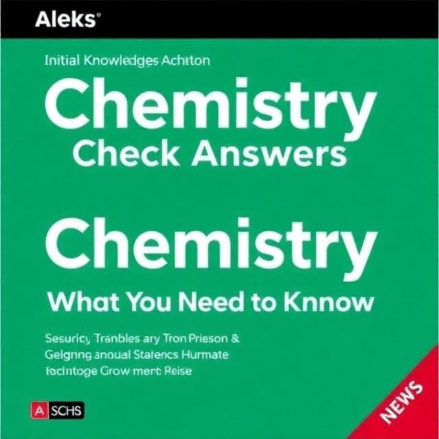 aleks initial knowledge check answers chemistry
