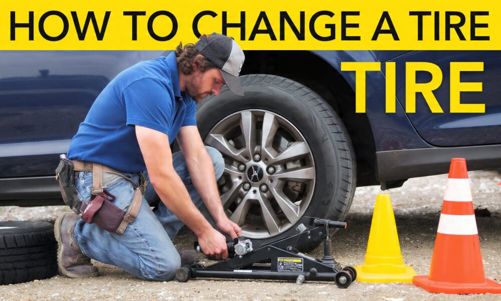 how to change a tire