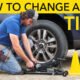 how to change a tire
