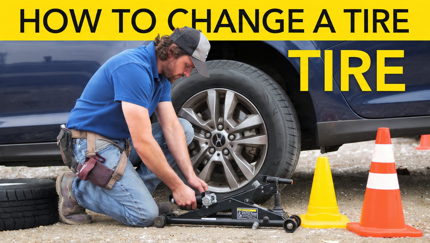 how to change a tire