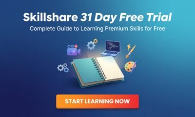 skillshare 31 day free trial