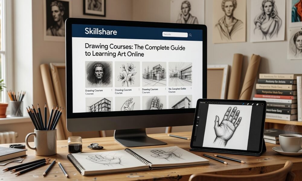 skillshare drawing courses